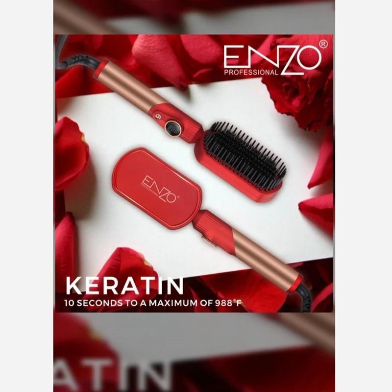 برس حرارتی یون دار مارک انزو اصل ایتالیا دیجیتالی کیفیت عالی.